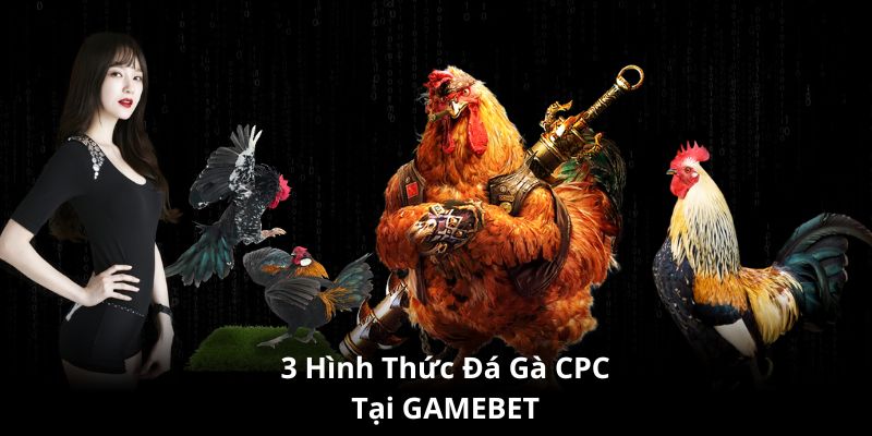 3 hình thức đá gà CPC tại GAMEBET